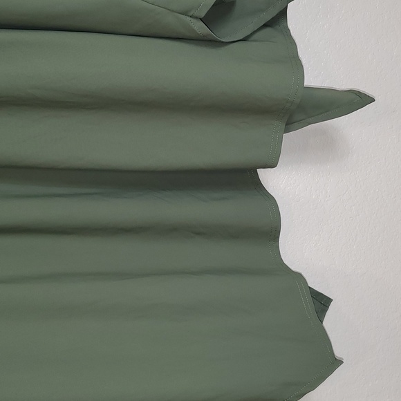 Q'NEEL Nordic Design Women's Open Front Cardigan Size 18 Olive Green - Picture 7 of 10